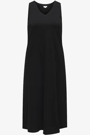 ONLY Mekko carMay Life S/L Calf V-neck Dress
