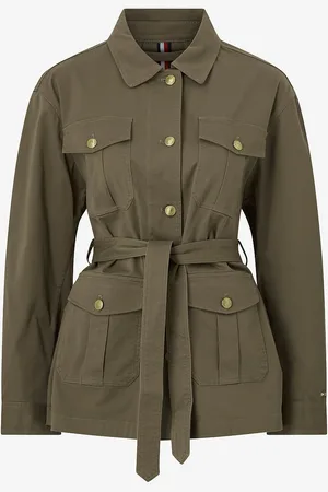 Tommy Hilfiger Takki Gold Button Utility Jacket