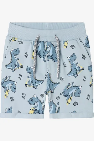 NAME IT Collegeshortsit nmmVermo Aop Long Swe Shorts Unb