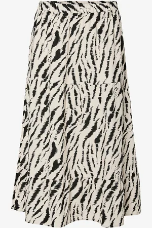 Pieces® Hame pcTarlem HW Midi Skirt Wvn
