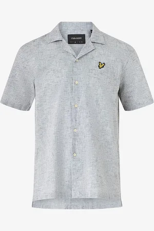 Lyle & Scott Paita Linen Blend Oxford Revere Shirt