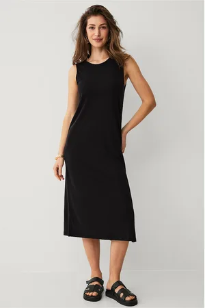 VILA Mekko viModala O-neck S/L Midi Dress