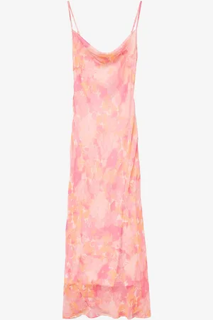 VERO MODA Maximekko vmSmilla SL 7/8 Waterfall Dress Wvn