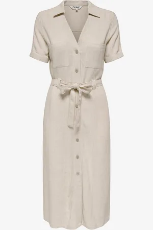 ONLY Paitamekko onlSiesta SS Lin BL Shirt Dress