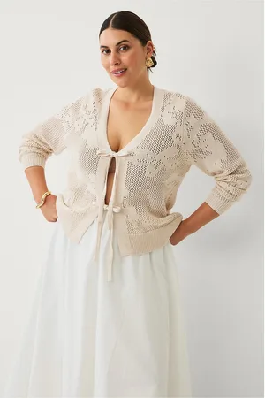 Zizzi Neuletakki mMesha L/S Cardigan