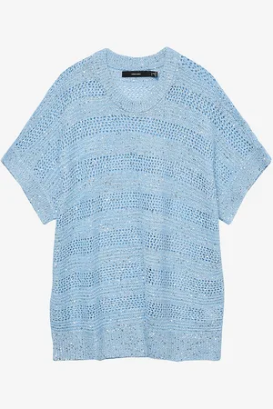 VERO MODA Toppi vmcLeilani Stripe SS O-neck Pullover