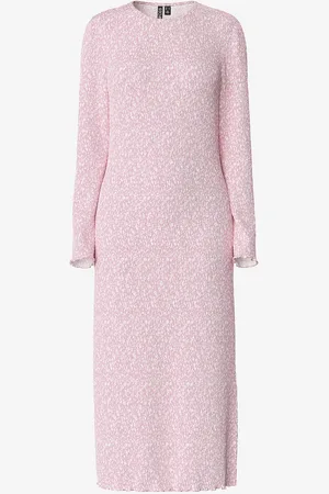 Pieces® Mekko pcFlora LS Midi Dress Noos BC