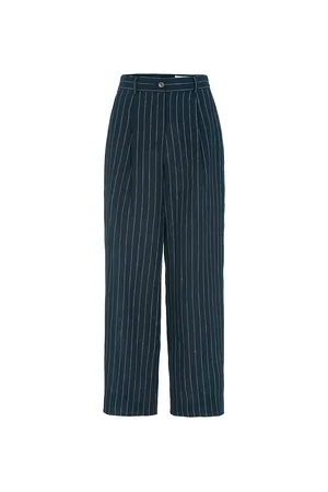 Newhouse Pellavahousut Nina Pinstripe