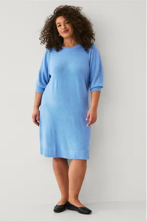 Zizzi Mekko caSunny 3/4 Abk Dress