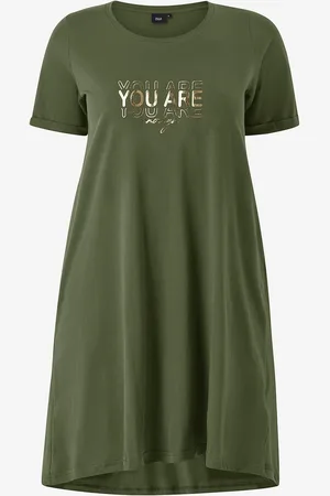 Zizzi Yömekko mAlly S/S Abk Dress