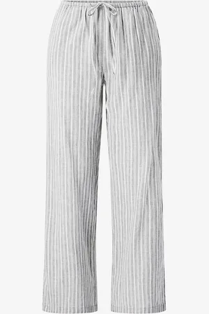 Gina Tricot Housut Dina Linen Trousers