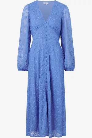 BUBBLEROOM Maximekko Embroidered Midi Dress