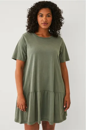 Zizzi Mekko vIni S/S Abk Dress