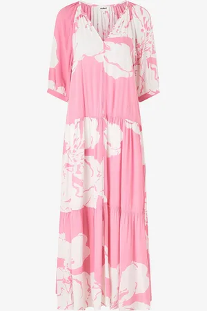 Soaked in Luxury Maximekko slZaya Flowy Maxi Dress SS