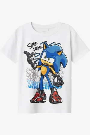 NAME IT T-paita nkmAron Sonic Nreg SS Top Box Sky