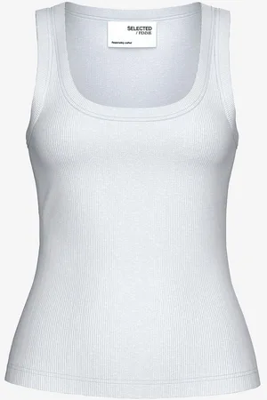 SELECTED Toppi slfAnna U-neck Tank Top