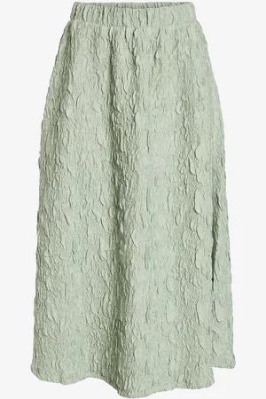 VILA Hame viSophia HW Volume Midi Skirt