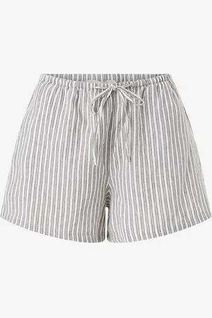 Gina Tricot Pellavashortsit Relaxed Linen Blend
