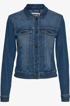 Noisy May Farkkutakki nmDebra L/S Blue Denim Jacket