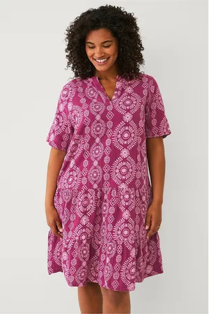Zizzi Mekko vViva 1/2 Abk Dress