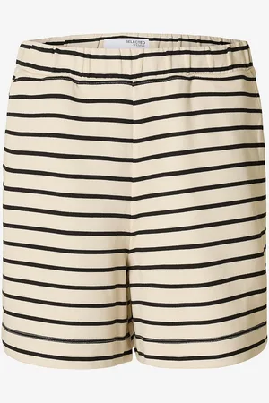 SELECTED Shortsit slfElise HW Striped Shorts
