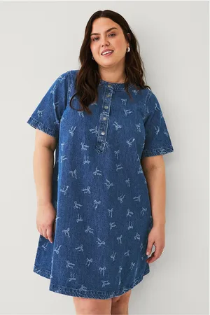 Zizzi Farkkumekko jTami S/Abk Dress