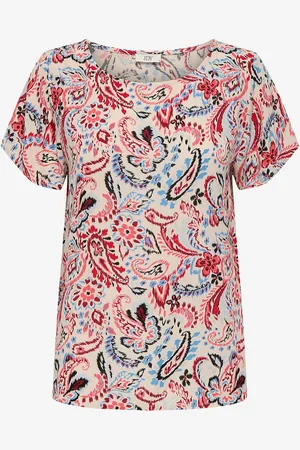 JDY Toppi Breeze Life S/S Top Wvn