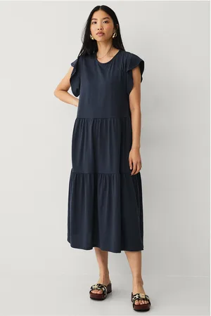 VILA Mekko viSummer S/S Midi Dress