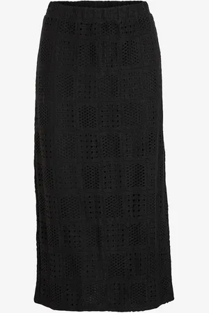 VILA Hame viNovira HW Midi Skirt