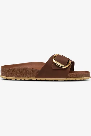 Birkenstock Sandaalit Madrid Big Buckle Leoi Cognac Hex
