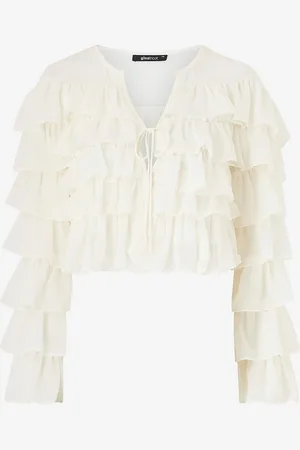 Gina Tricot Pusero Flounce Blouse
