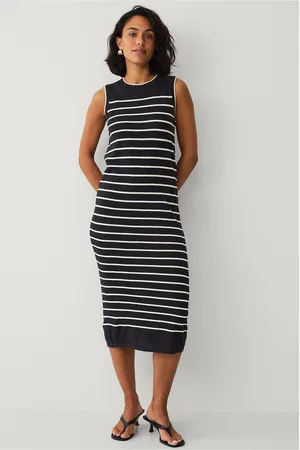 SELECTED Mekko slfEsther SL Knit Contrast Dress
