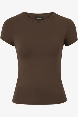 Gina Tricot Toppi Soft Touch Short Sleeve Top