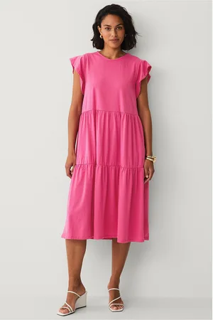 VILA Mekko viSummer S/S Midi Dress
