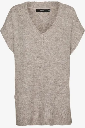 VERO MODA Liivi mAwsome SL V-neck Vest GA Boo