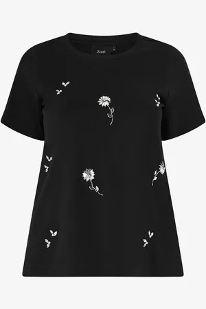 Zizzi T-paita vSadie S/S Straight Tee