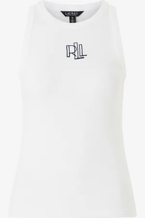 Ralph Lauren Toppi Str Ctn 2x2 Rib-sls-tnk