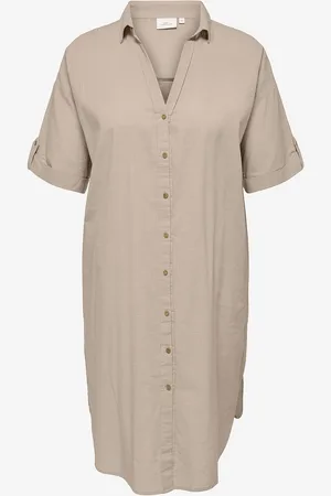 ONLY Paitamekko carCoco SS Blk Shirt Dress Wvn