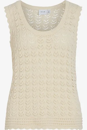 VILA Toppi viDolise U-neck S/l Knit Top