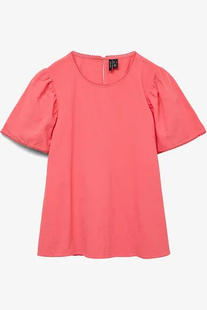 VERO MODA Pusero vmPretty SS Top Wvn GA
