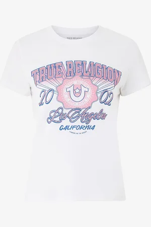 True Religion T-paita Crystal TR Crew Neck Tee