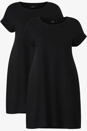 Zizzi T-paitamekko mBrynn S/S Dress Aop 2 kpl