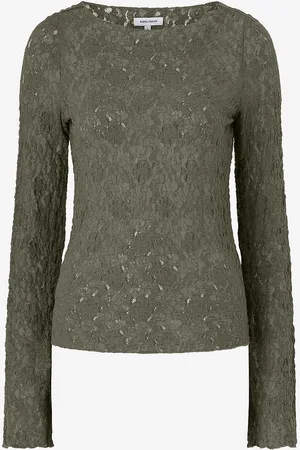 BUBBLEROOM Toppi Long Sleeve Lace Top