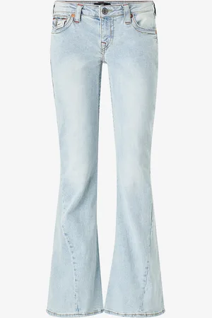 True Religion Farkut Joey Ombre Low Rise Flare