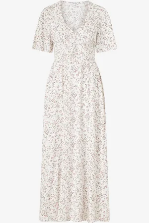BUBBLEROOM Maximekko Butterfly Sleeve Viscose Maxi Dress