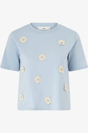 MANGO Toppi T-shirt Flori
