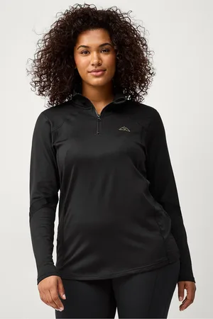 Zizzi Treenipaita aTatum L/S Bace Layer Blouse