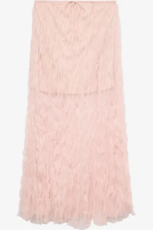 VERO MODA Maxihame vmCaralia HW Mesh Skirt