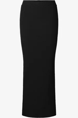 SELECTED Maxihame slfAnna HW Ankle Skirt