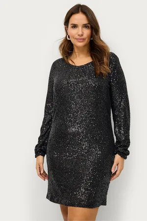 Zizzi Mekko mElsa L/S Short Dress